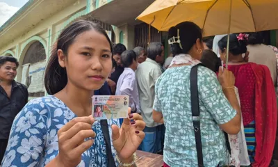 tripura adc polls record 83  turnout  re poll ordered at sepahijala booth