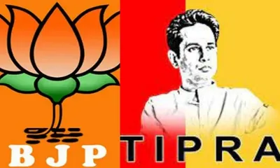 tripura  bjp  tipra motha leaders to hold key meeting in delhi on alliance issues