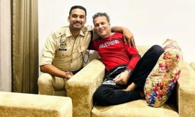 zubeen garg case  assam police officer sandipan garg suspended after arrest