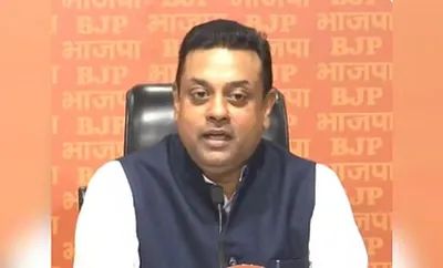 sambit patra leaves manipur without meeting 21 mlas