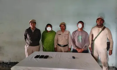 manipur  two kykl sorepa insurgents arrested in anti extortion operations