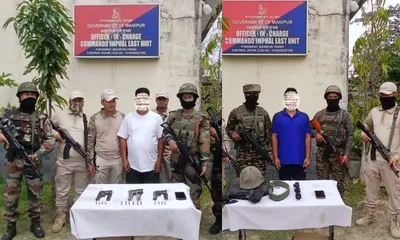 manipur  two rebels apprehended in seperate operations