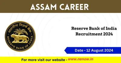 assam career   reserve bank of india recruitment 2024