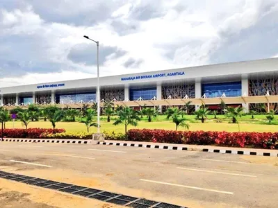 tripura  agartala airport soon to get international airport status