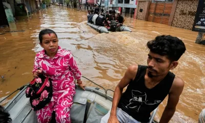 heavy rain triggers widespread flash floods  infrastructure damage across northeast states