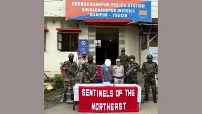 manipur police arrest four drug smugglers  seize contraband worth rs  45 cr