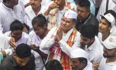 gaurav gogoi assumes charge as assam congress president