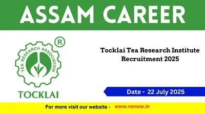 assam career   tocklai tea research institute recruitment 2025