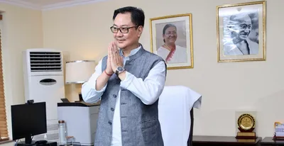 kiren rijiju calls for negotiations to quell violence in manipur