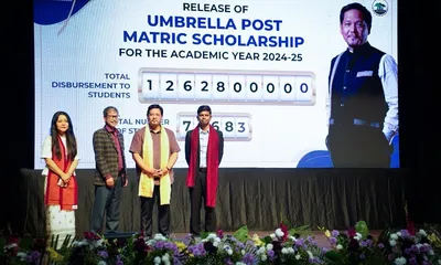 meghalaya cm conrad sangma releases rs 130 crore scholarship for 70 000 students
