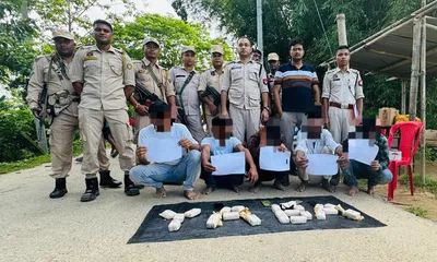 assam  44 000 yaba tablets seized  5 arrested in sribhumi