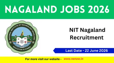 nagaland jobs 2026   nit nagaland recruitment
