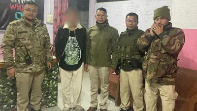 manipur  abducted naga student rescued by police in imphal