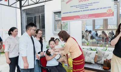 mizoram ranks third in hpv vaccination drive  targets india s top spot  says health minister