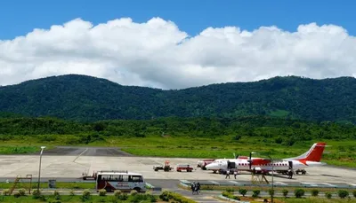 mizoram mulls handing over lengpui airport to aai