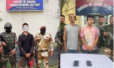 manipur  prepak and uppk insurgents arrested in anti terror operations