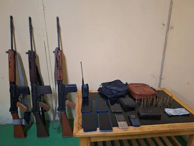 manipur  four unlf k cadres arrested along with weapons