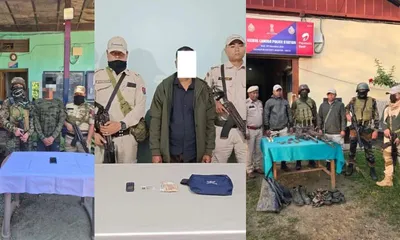 manipur  two prepak  pro  cadres arrested  weapons recovered