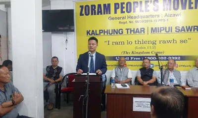 mizoram  zpm names singer vanlalsailova as candidate for dampa bypoll