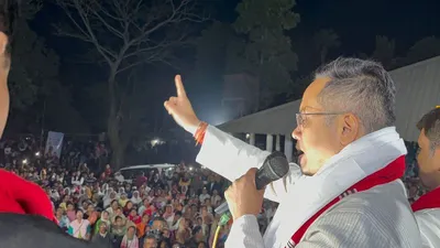 assam congress’s yatra draws thousands  bjp cadres allegedly try to obstruct march