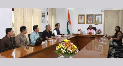 nagaland governor reviews kohima smart city s progress  40 projects completed