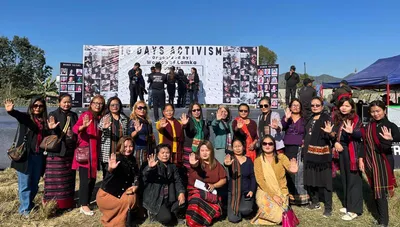 manipur  kuki zomi women cry for justice for victims of gender based violence