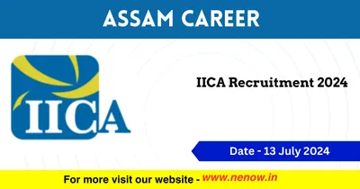 assam career   iica recruitment 2024