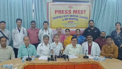 tripura medical breakthrough  gb hospital cures rare case of spinal tb