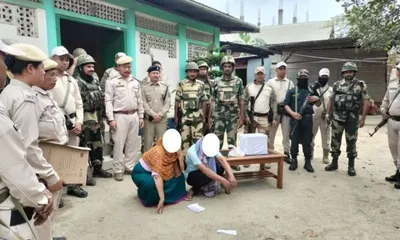 manipur  two arrested with heroin in thoubal