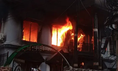 nepal  former pm jhalanath khanal’s wife killed in protest fire