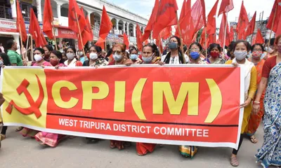 tripura  bjp  not tipra motha  our primary rival for tripura adc polls  says cpim  