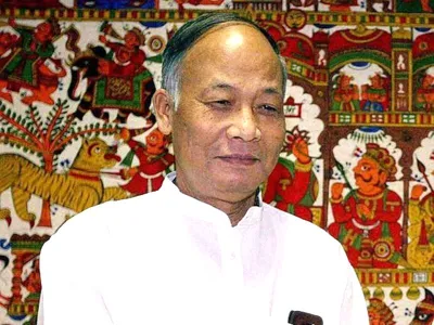 manipur  ex cm ibobi singh slams pm modi for being silent on recent attacks