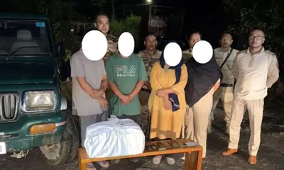 manipur police seize heroin worth rs 2 crore  arrest 3 smugglers