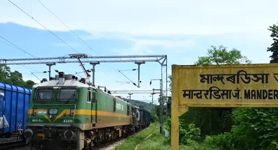 assam  state achieves 100  railway electrification  says himanta biswa sarma