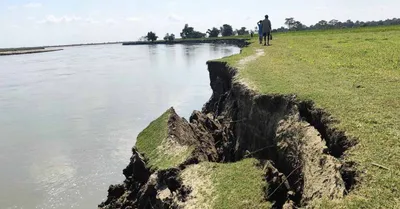 manipur loses border land to assam due to jiri river erosions