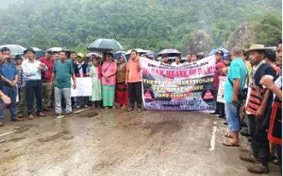 arunachal  northeast rights body condemns capf deployment for nhpc project