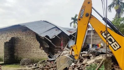 assam  at least 50 families evicted in goalpara