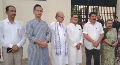 congress urges tripura governor to ensure restoration of law and order