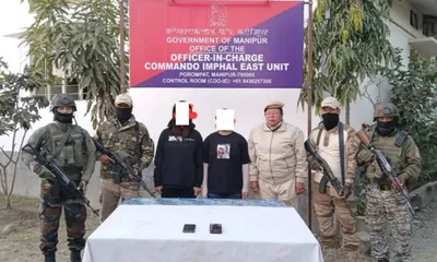 manipur  three unlf cadres  including two women  arrested in joint raids