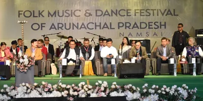 arunachal pradesh government hosts inaugural state folk music   dance fest