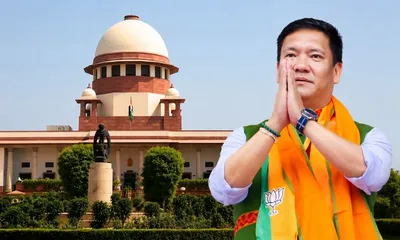 arunachal  pema khandu calls sc summons over cbi cooperation a ‘one sided hearing’