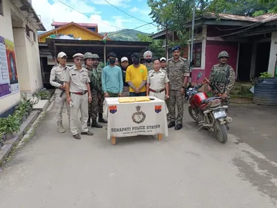 manipur  heroin worth rs 5 crore seized  two arrested