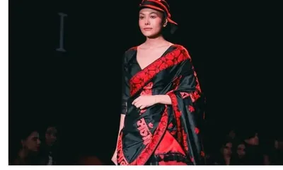 symphony in threads  sanjukta dutta weaves zubeen garg legacy