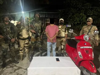 manipur  prepak  kcp militants arrested for extortion by joint security forces
