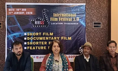 hyderabad to host niri9 international film festival  showcasing northeast telangana culture