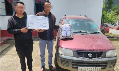 nagaland  four held with heroin  opium in kohima