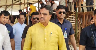 tripura witnesses surge in tourist footfall in last year  cm