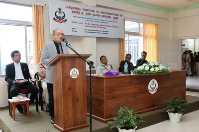 new criminal laws will protect rights of people  says mizoram home minister