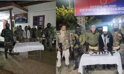 manipur  second g 5 linked cadre arrested in fuel station bomb blast in bishnupur