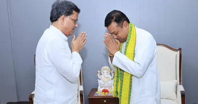 bjp top leader visits tripura amid internal rifts and alliance strain